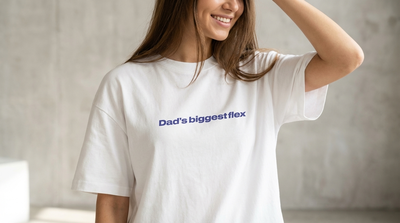 Heavy Weight Relaxed Fit T-Shirt - Dad's biggest flex