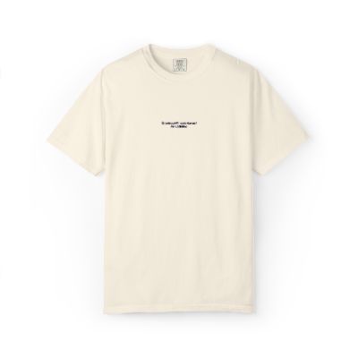 Heavy Weight Relaxed Fit T-Shirt - Emotionally sponsored by caffeine